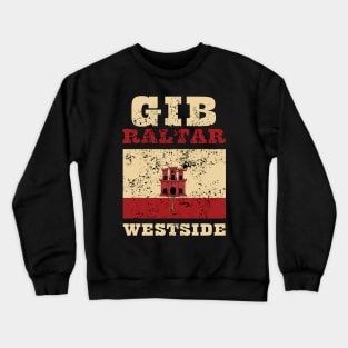 Flag of Gibraltar Crewneck Sweatshirt